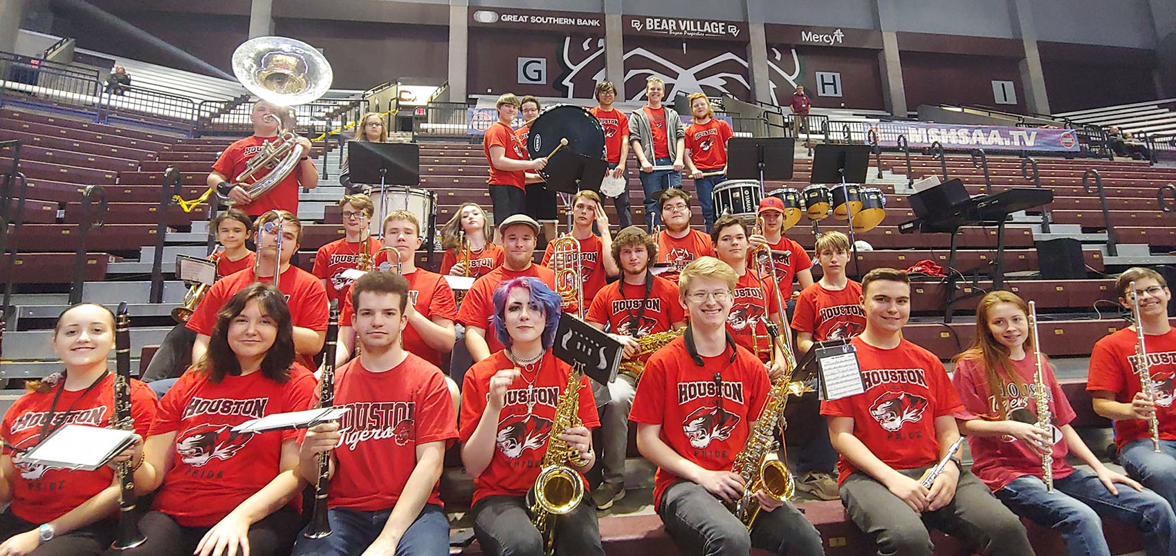 HHS Band taking big steps forward - Houston Herald