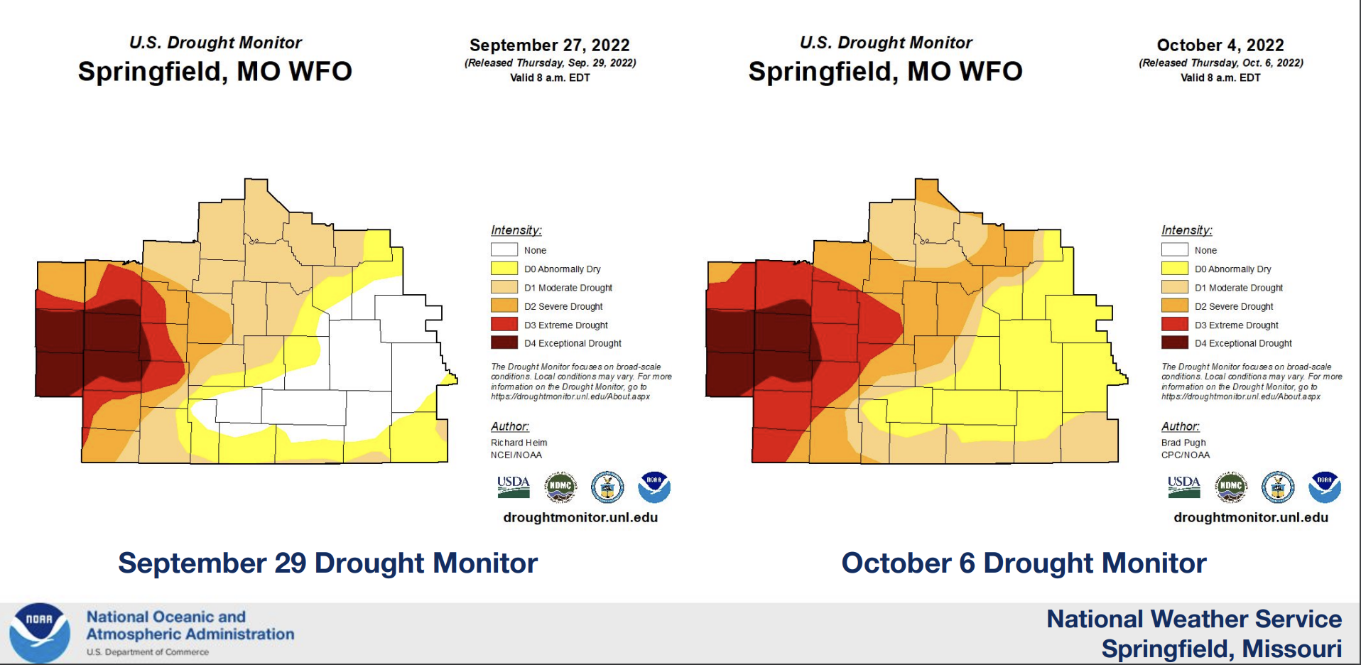 County back in drought designation - Houston Herald