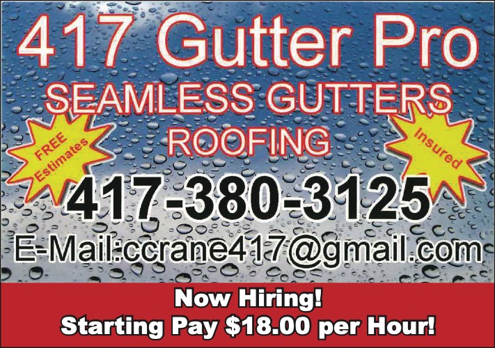 Gutter Rx Advertisements Print Ads - Houston Herald