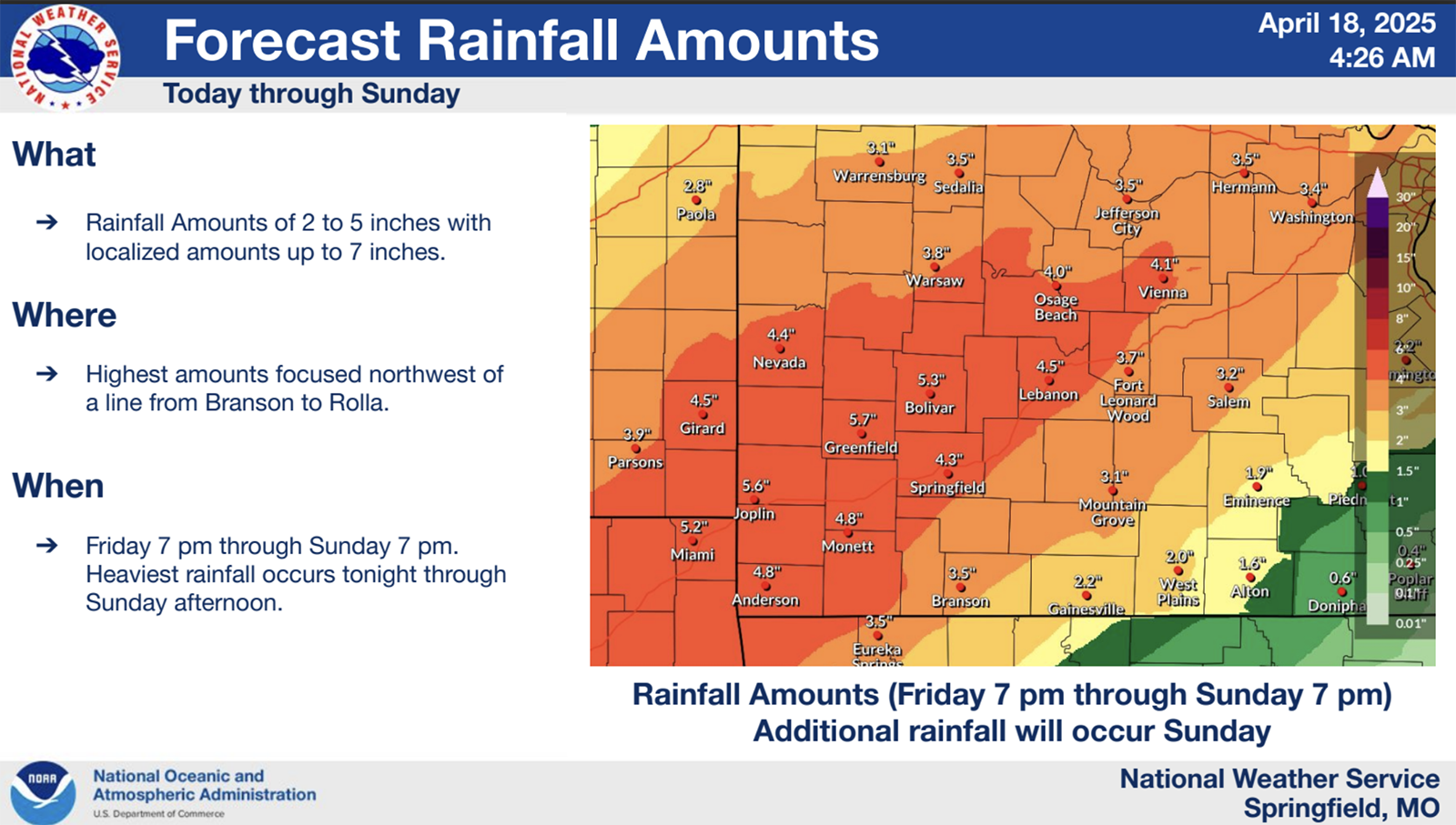 Texas County under flood watch - Houston Herald